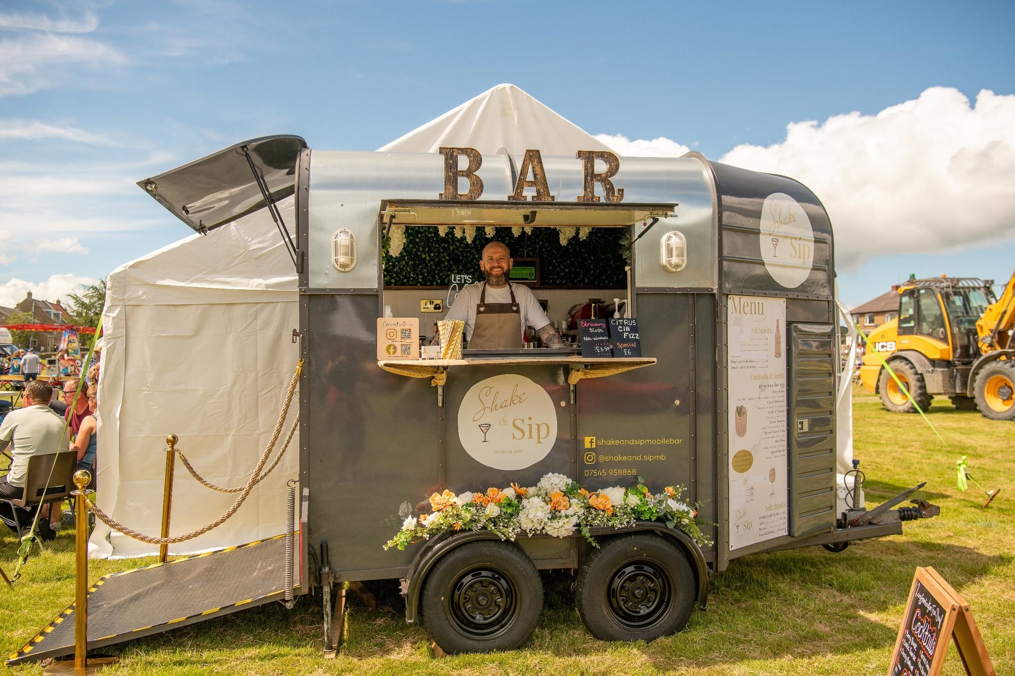 Shake & Sip at an event