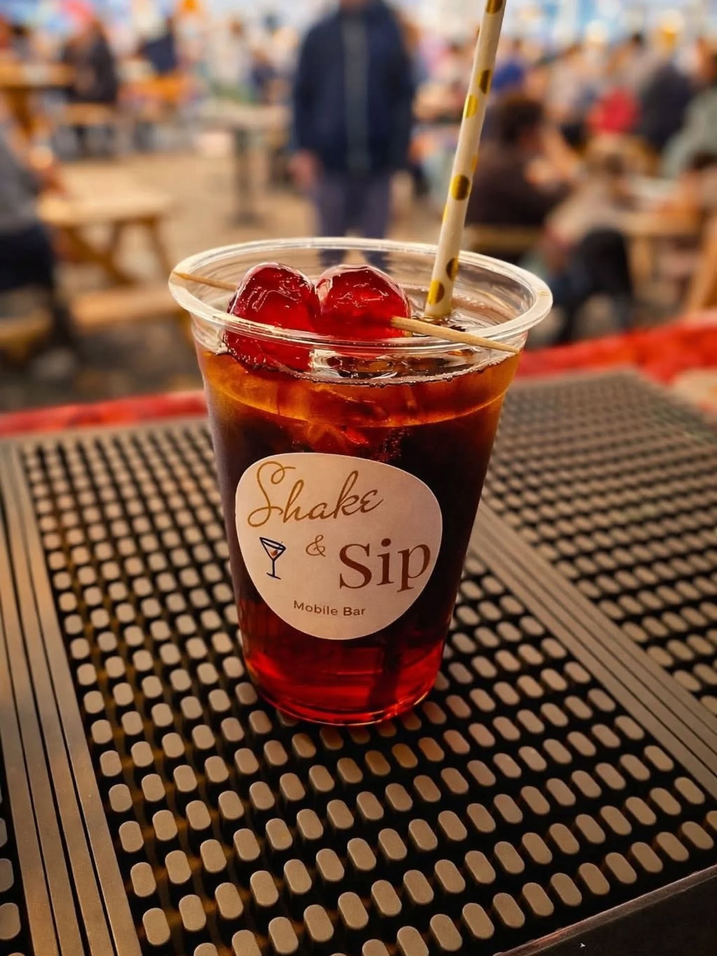 Shake & Sip branded drink
